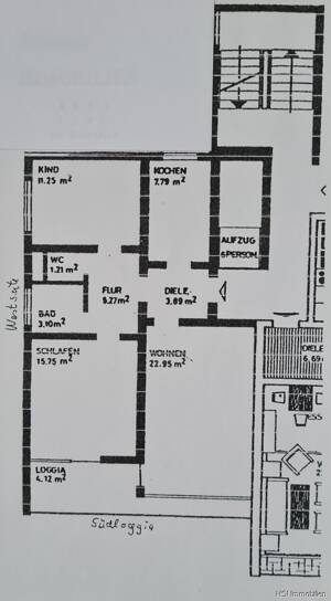 Genießen Sie den unverbaubaren Blick über Mannheim aus einer liebevoll renovierten Eigentumswohnung – 68309 Mannheim – Vorschaubild 9
