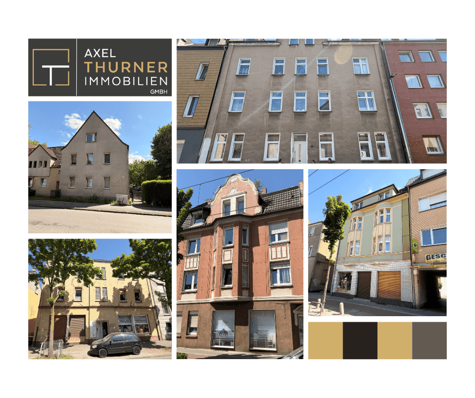 Investmentpaket Gelsenkirchen - 5 Objekte, 24 Einheiten, ca. 241.000?€ Jahresmiete