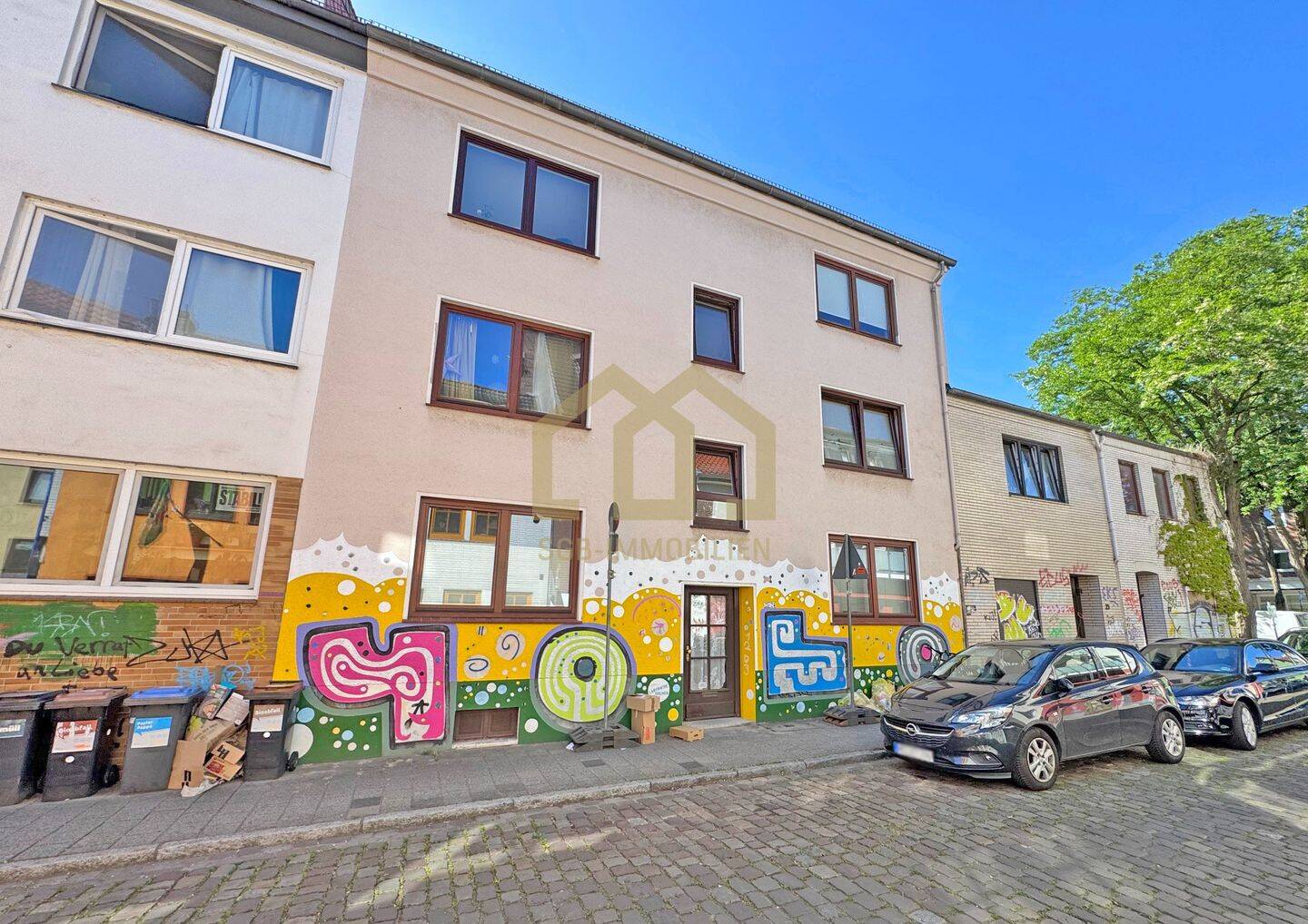 Steintor: MFH mit 8 Wohnungen, 2 Terrassen + 3 Balkonen + Dachterrasse mit einem Faktor von 17 – Bremen – Vorschaubild 2