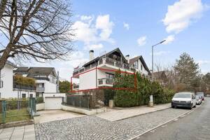 Helle 87m² Wohnung im kleinen Mehrparteienhaus mit zwei sonnigen Balkonen – 81477 München – Vorschaubild 1