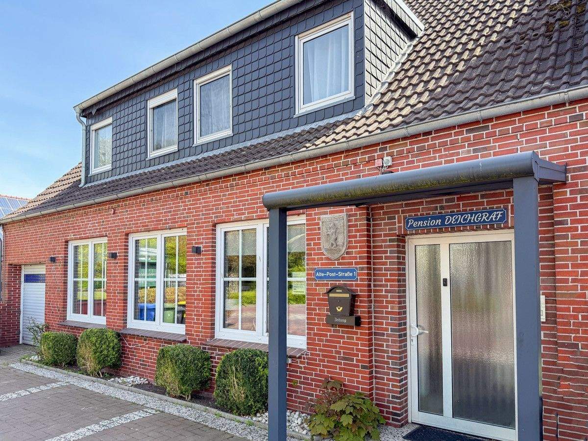 Inhabergeführte Pension mit 8 Apartments und Frühstücksraum – Dornum – Bild 1 von 9