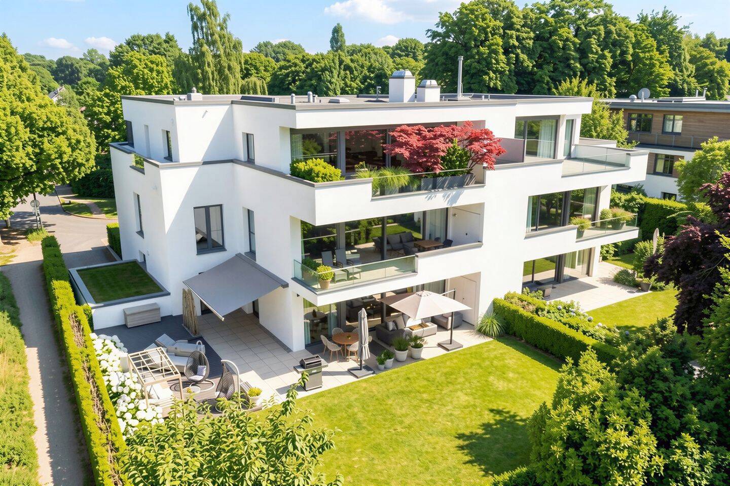 Mehr Garten als die meisten Häuser. – Hamburg – Bild 1 von 9