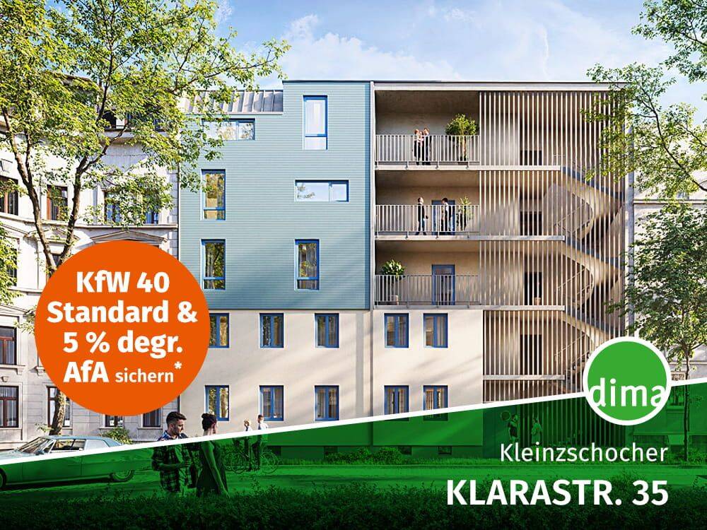 Traumhafte DG-Maisonette am Park mit 2 Süd-Balkonen, 2 Bädern, Garage u.v.m. – Leipzig – Bild 1 von 9
