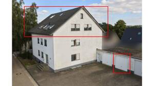 Großzügige 4-Zimmer-DG-Wohnung mit Balkon und Garage - vermietete Kapitalanlage