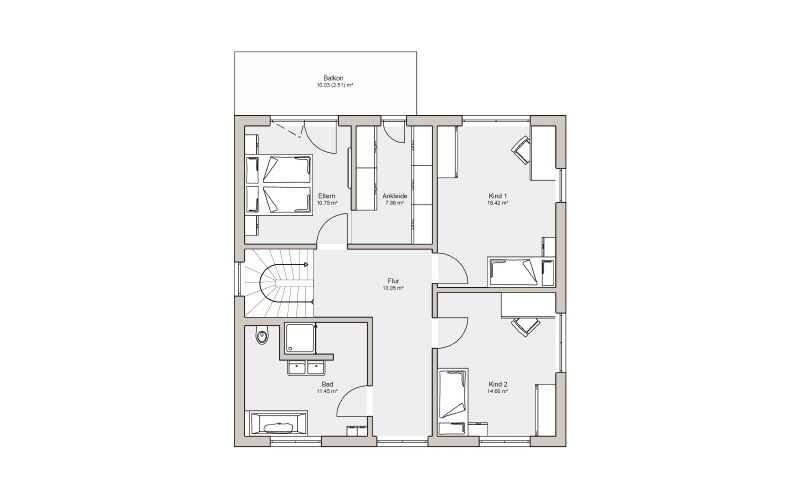 Moderne Stadtvilla für stilvolles Wohnen auf über 1000m² Grundstück – Dresden – Vorschaubild 4