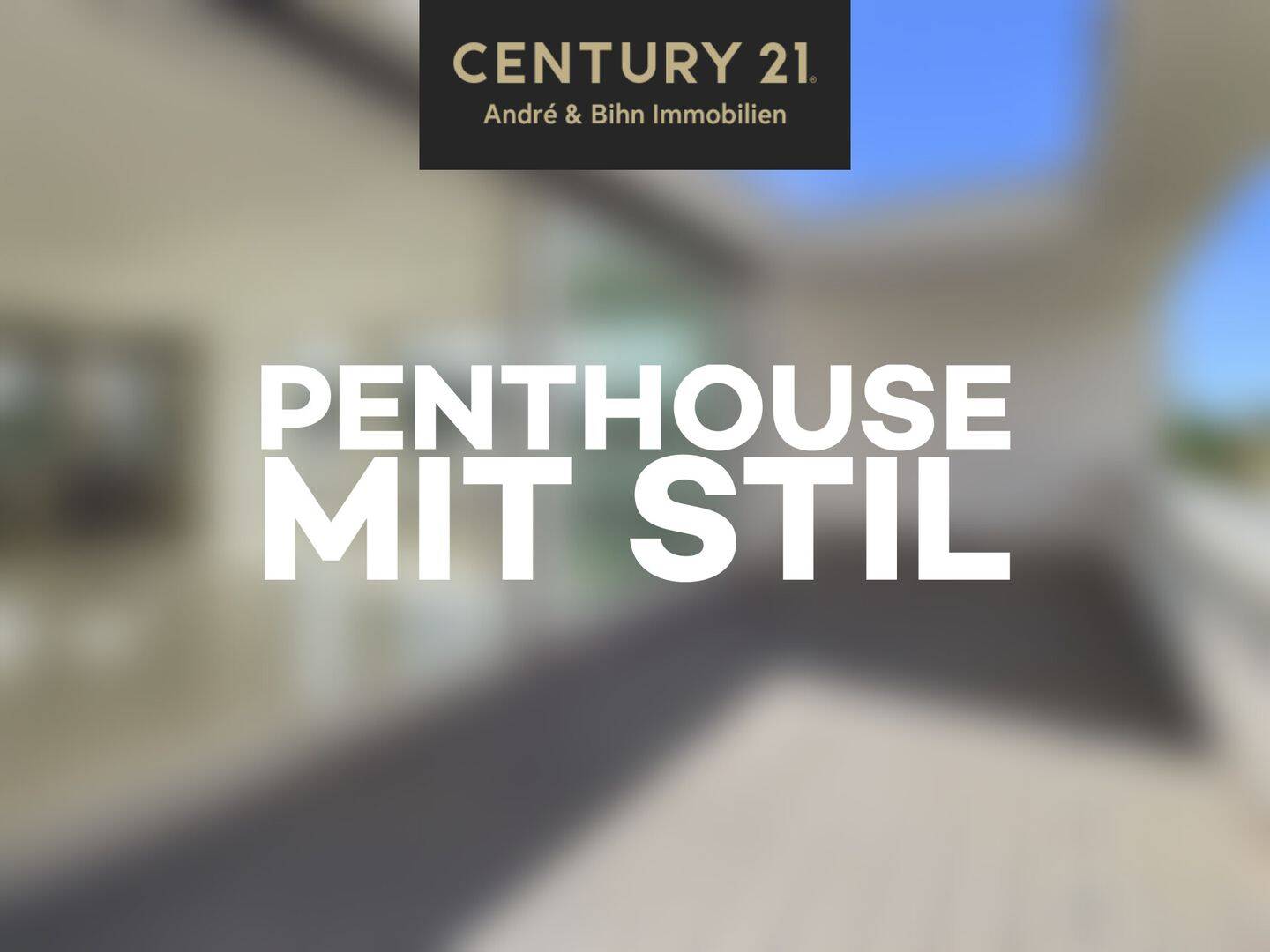 Modernes Penthouse in zentraler Lage