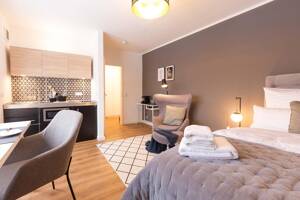 Sorgenfrei das nächste Kapitel aufschlagen - Vollmöbliertes 1-Zimmer-Apartment im MS-Kreuzviertel – 48159 Münster – Vorschaubild 2