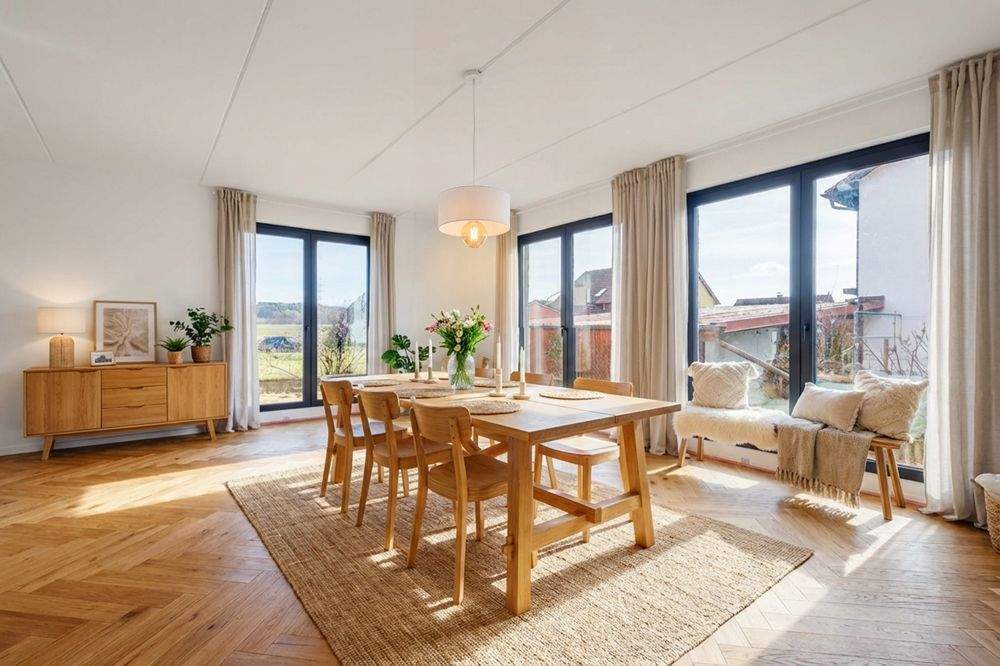 RosenHomes- Neubau moderne Doppelhaushälfte mit Südterrasse, 2 Stellplätzen, KfW 55 - Haus 1 – Zeitlarn – Vorschaubild 5
