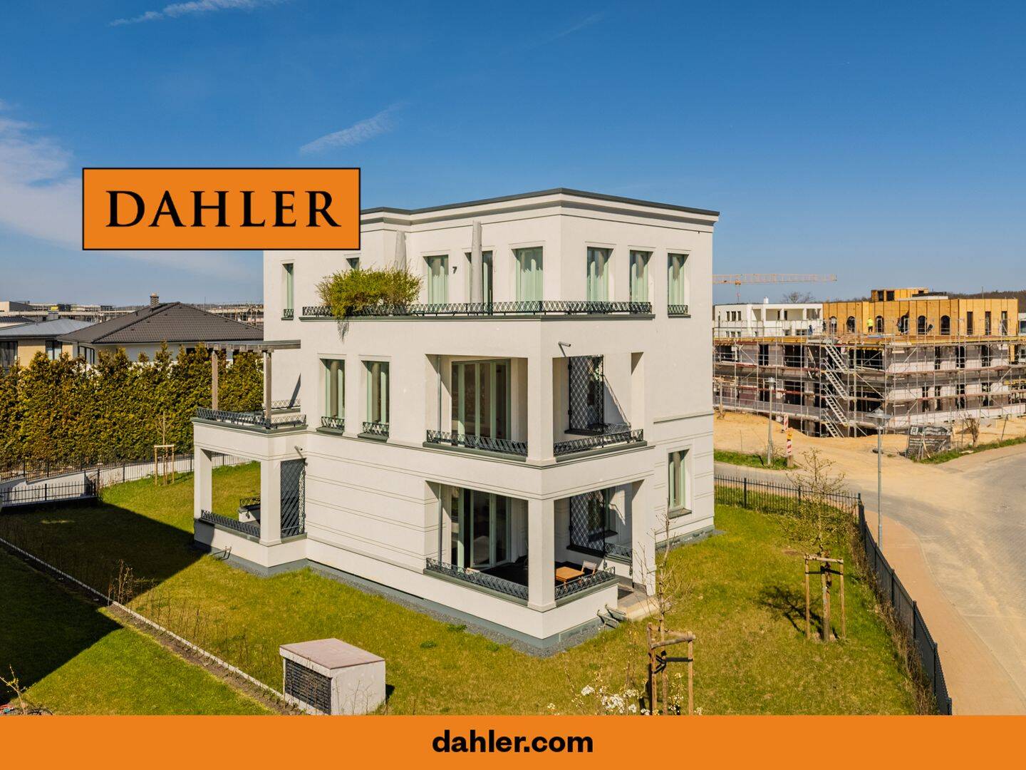 Hochwertige Neubauwohnung mit Garten und A+ Energieeffizienz im Belvedere Jungfernsee