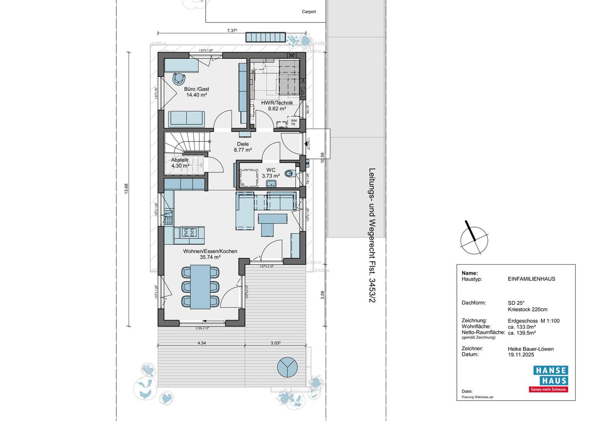 Einfamilienhaus in 78333 Stockach mit 133 m² kaufen