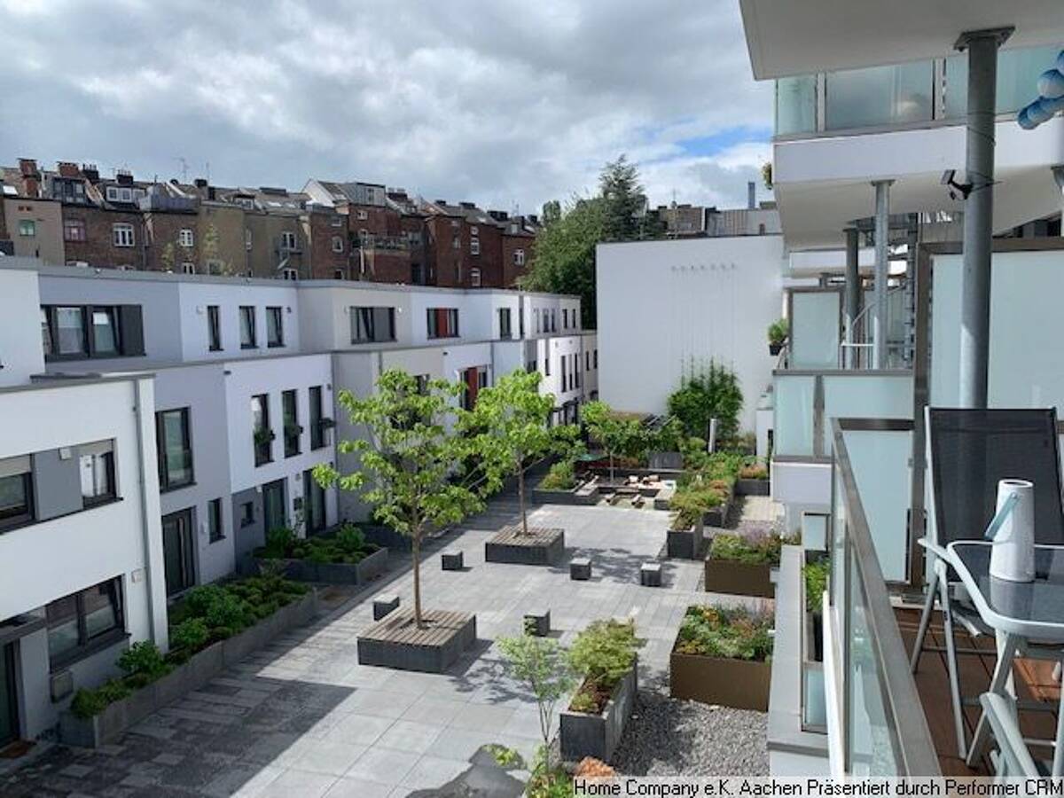 Frankenberger Viertel: Hochwertig-modern möbl. 3-Zi.-Whng. m. Balkon u. Stellpl.-Mögl. – 52066 Aachen – Bild 1 von 9