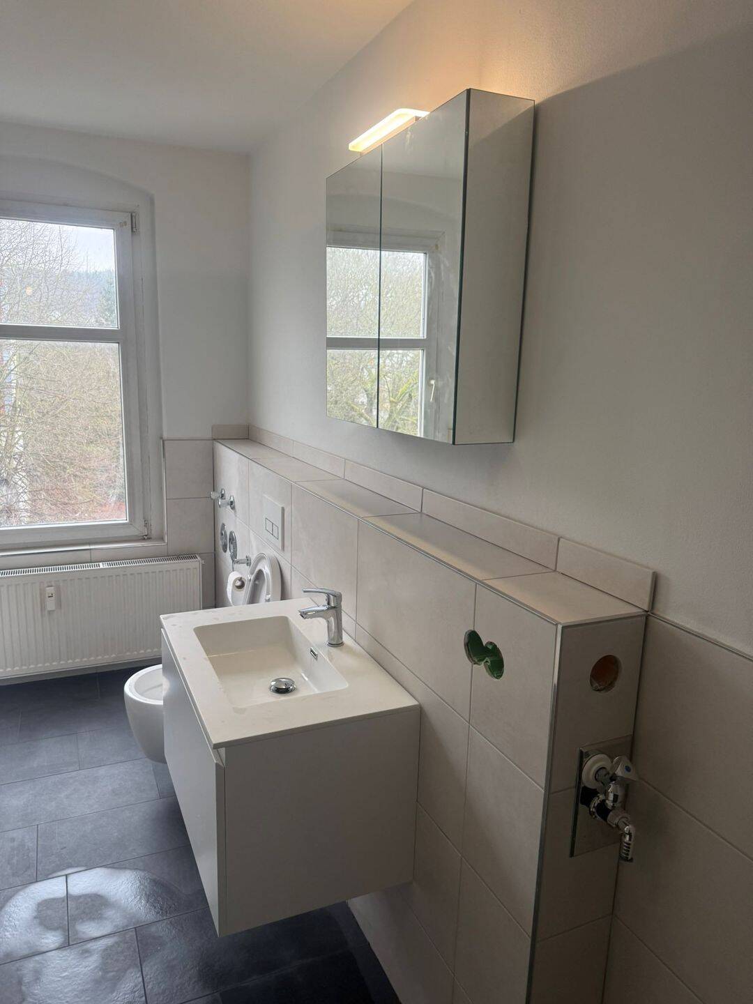 Große 5-Raumwohnung, Erstbezug nach Sanierung, Einbauküche, Greiz nähe Bahnhof – Greiz – Vorschaubild 3