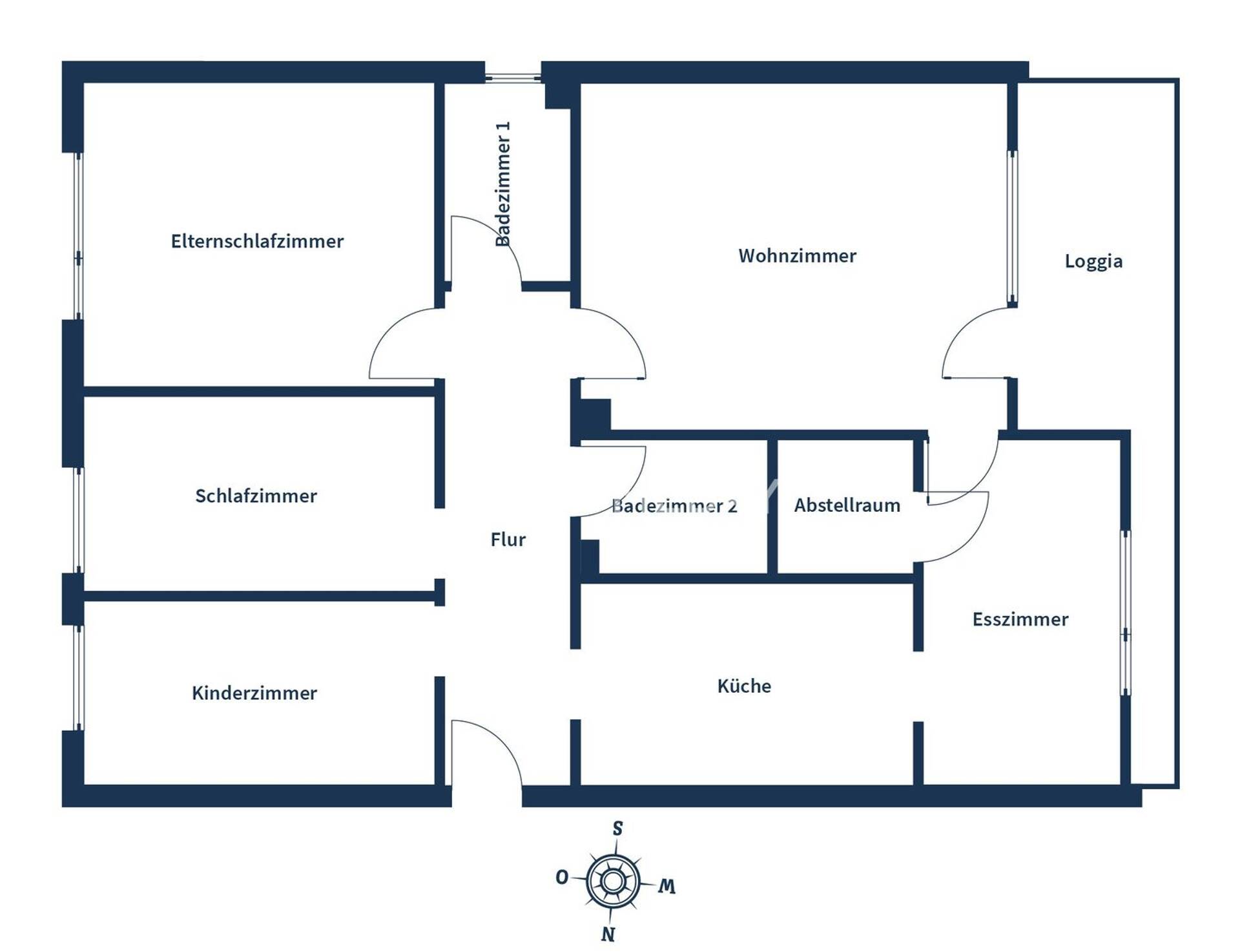 Etagenwohnung in 24149 Kiel mit 94,21 m² kaufen