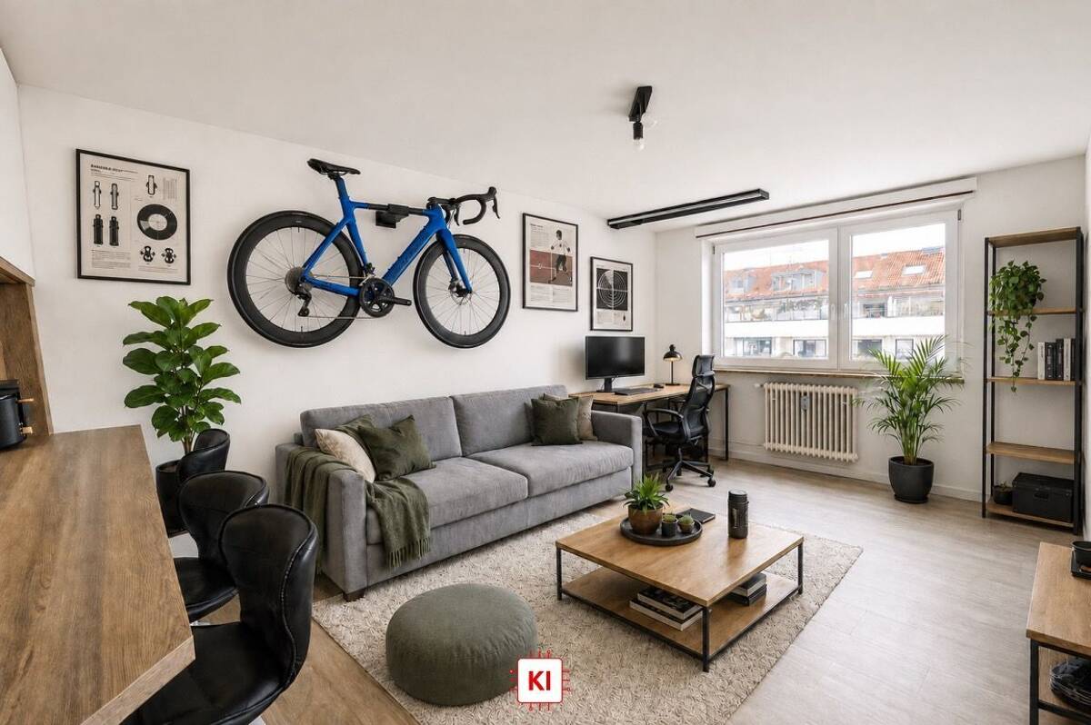Schwabing trifft Maxvorstadt: Zeitgemäßes Appartement in ruhiger Innenhoflage – 80797 München – Bild 1 von 8