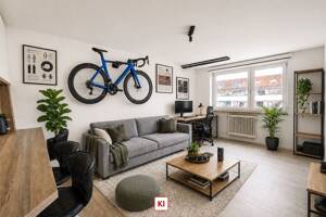 Schwabing trifft Maxvorstadt: Zeitgemäßes Appartement in ruhiger Innenhoflage