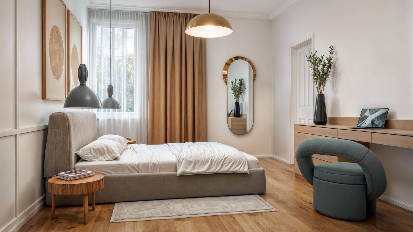 Helle und luxuriöse 3-Zimmer Neubauwohnung im 3.OG des Gartenhauses – Berlin – Vorschaubild 3