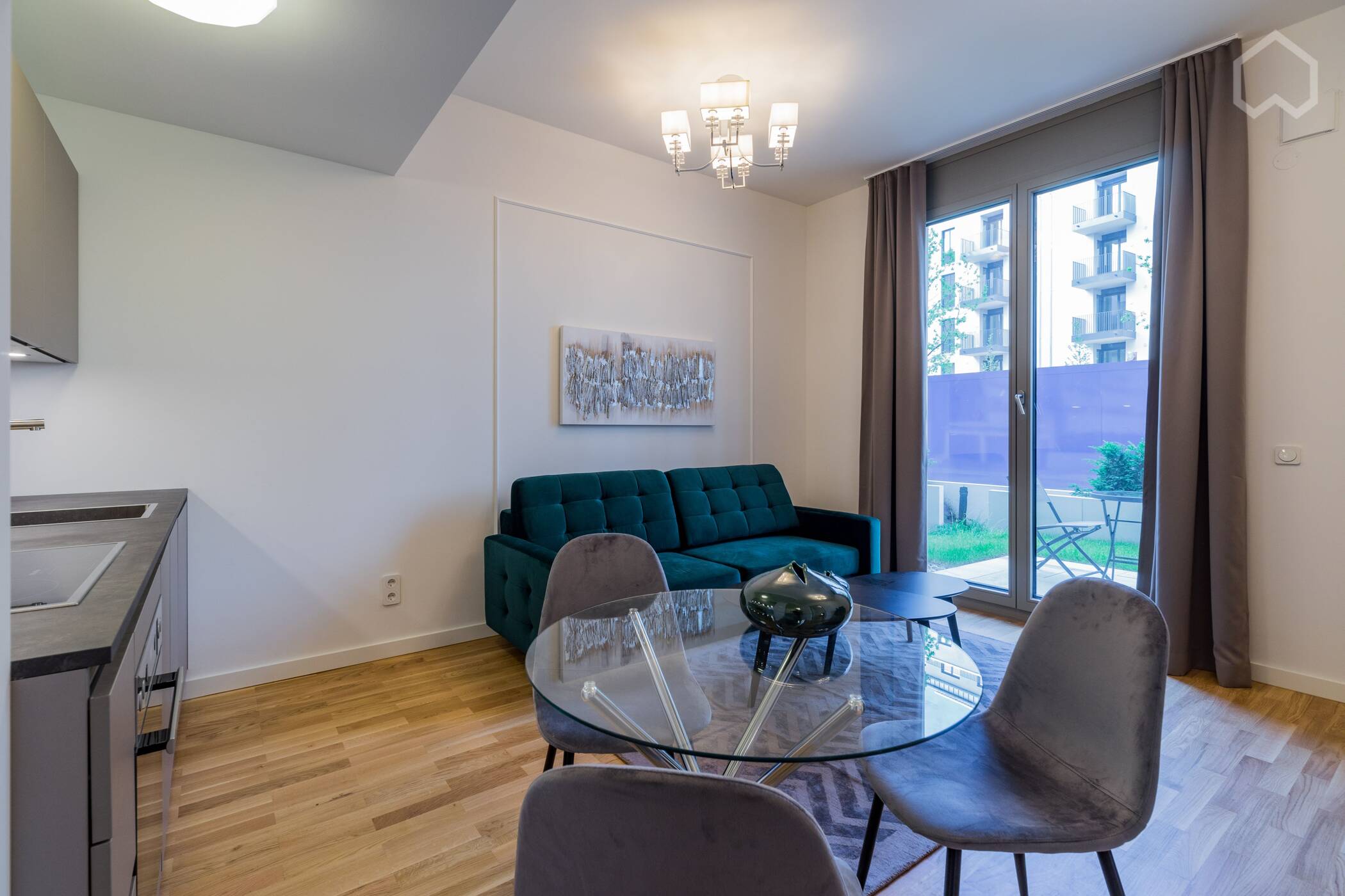 Hochwertig möblierte 2-Zimmer Neubauwohnung inkl. Terrasse - im No1 Charlottenburg direkt am Spreeufer – Berlin – Vorschaubild 4