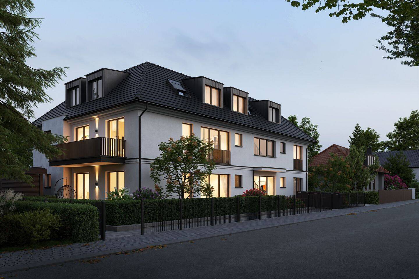 Traumhafte Neubau-Dachgeschosswohnung mit 2-Zimmern, S-Bahn-Nähe und wunderschönen Sonnenuntergängen – München – Vorschaubild 2