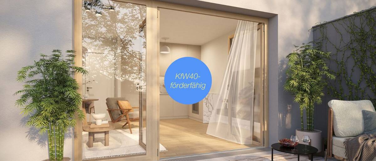 Lichtdurchflutete 3-Zimmer-Ergeschosswohnung mit Terrasse und Garten – 50735 Köln – Bild 1 von 6