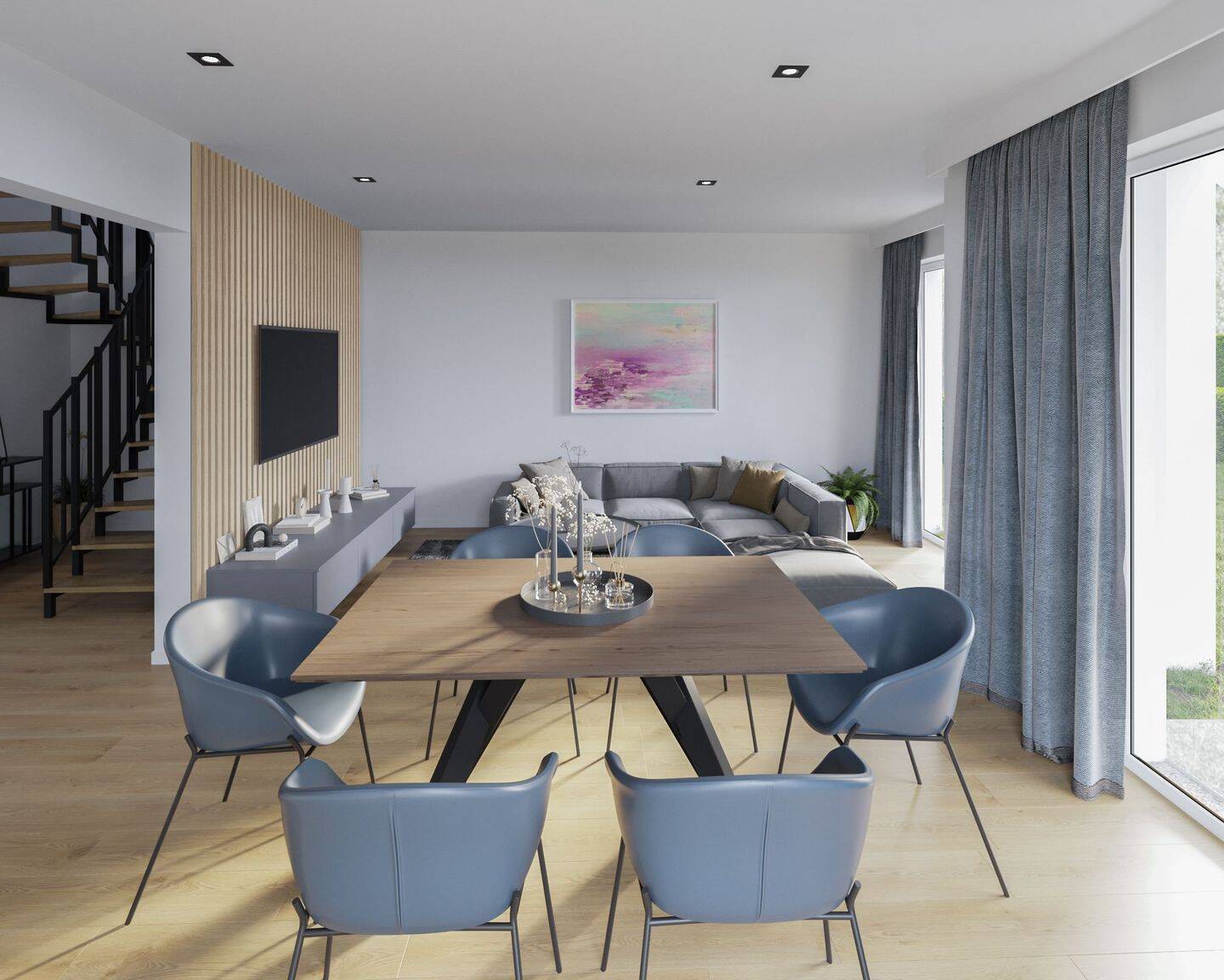 Neubau Doppelhaushälfte auf Erbpachtgrundstück in Bielefeld-Jöllheide. – Bielefeld – Vorschaubild 2