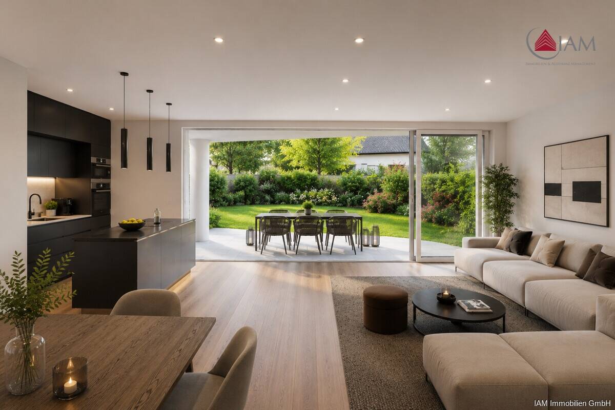 Eleganz trifft Lebensqualität - traumhafte 4-Zimmer-Gartenwohnung – Rodgau – Bild 1 von 9