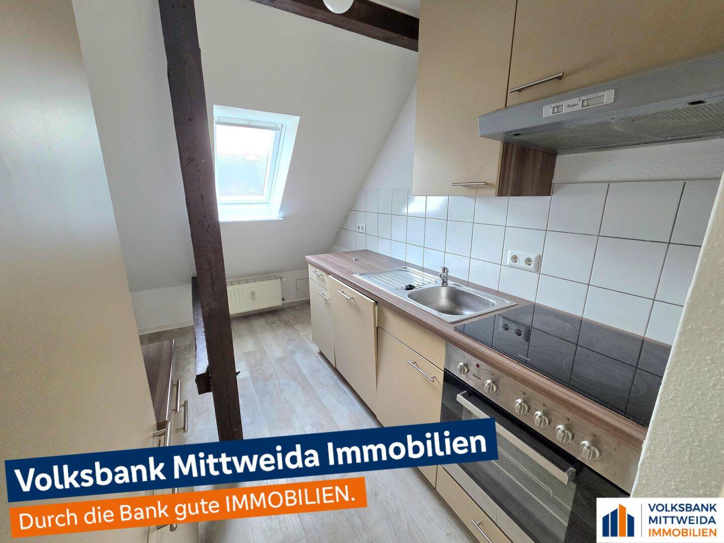 2-Zimmer-Dachgeschosswohnung mit Einbauküche in Chemnitz-Hilbersdorf!