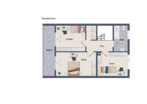Familienfreundliches Reihenendhaus mit großem Garten – 64291 Darmstadt – Vorschaubild 6