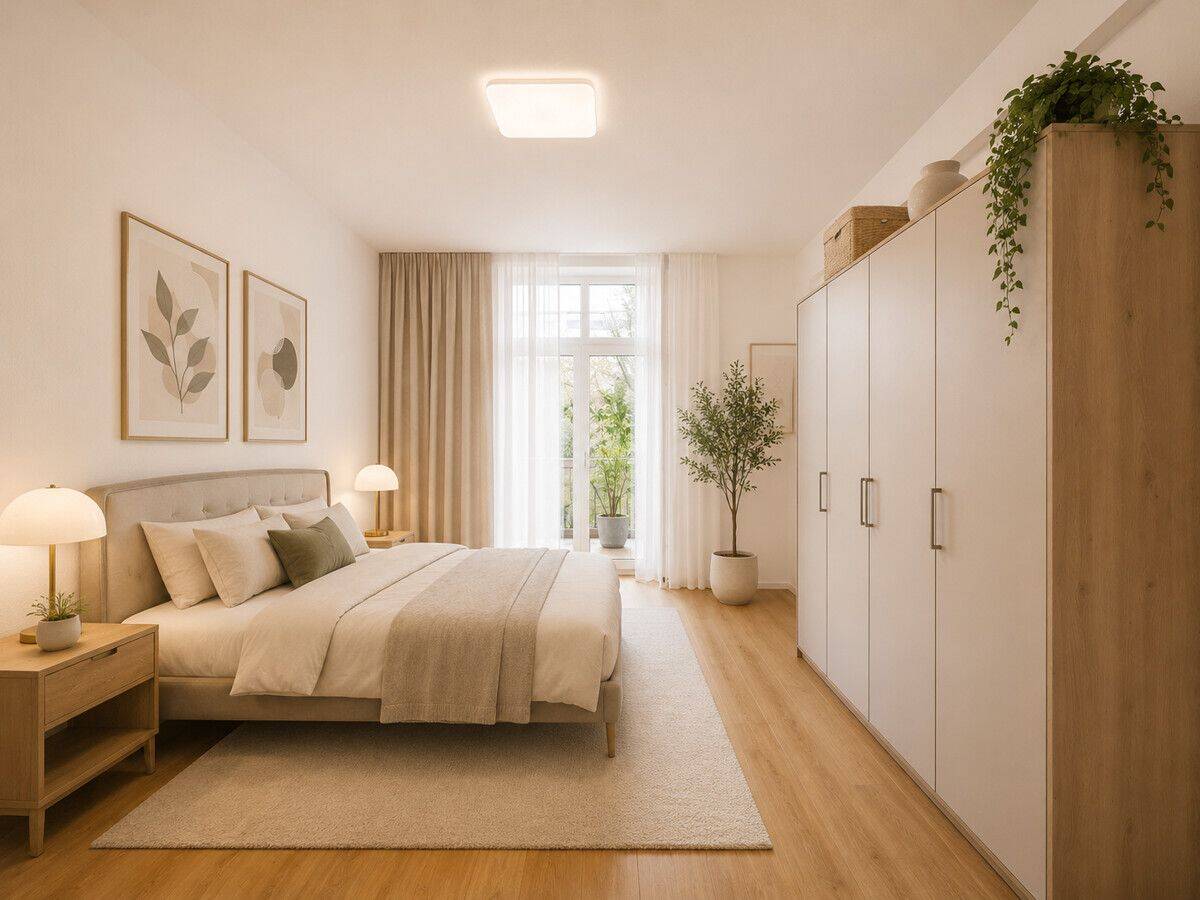 Energieeffiziente Erdgeschosswohnung (A+) mit Gartenanteil, Ankleidezimmer und großem Badezimmer – Hannover – Vorschaubild 4