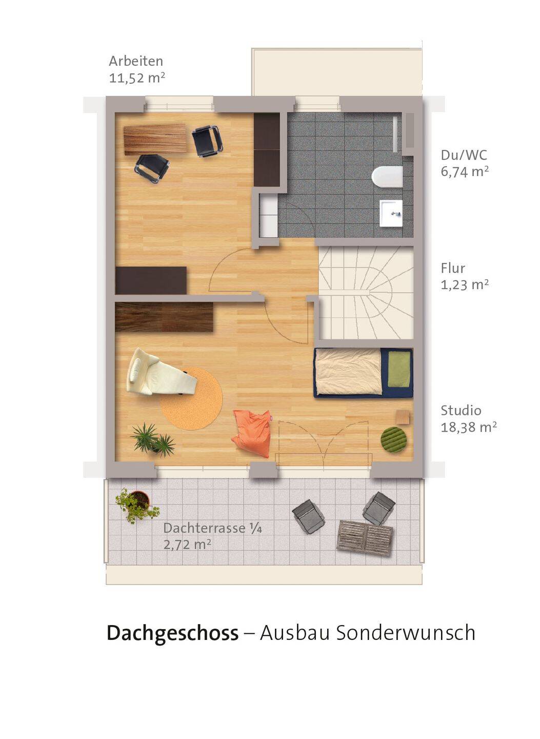 EQ LUX - Raum & Licht. Natürlich urban. *KfW 55* – Nürnberg – Vorschaubild 9