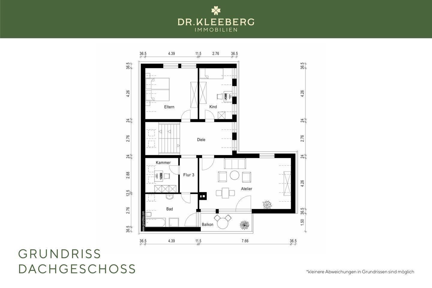Architektenhaus mit großem Grundstück und Baureserve in bevorzugter Lage von Münster Gievenbeck – Münster – Vorschaubild 7