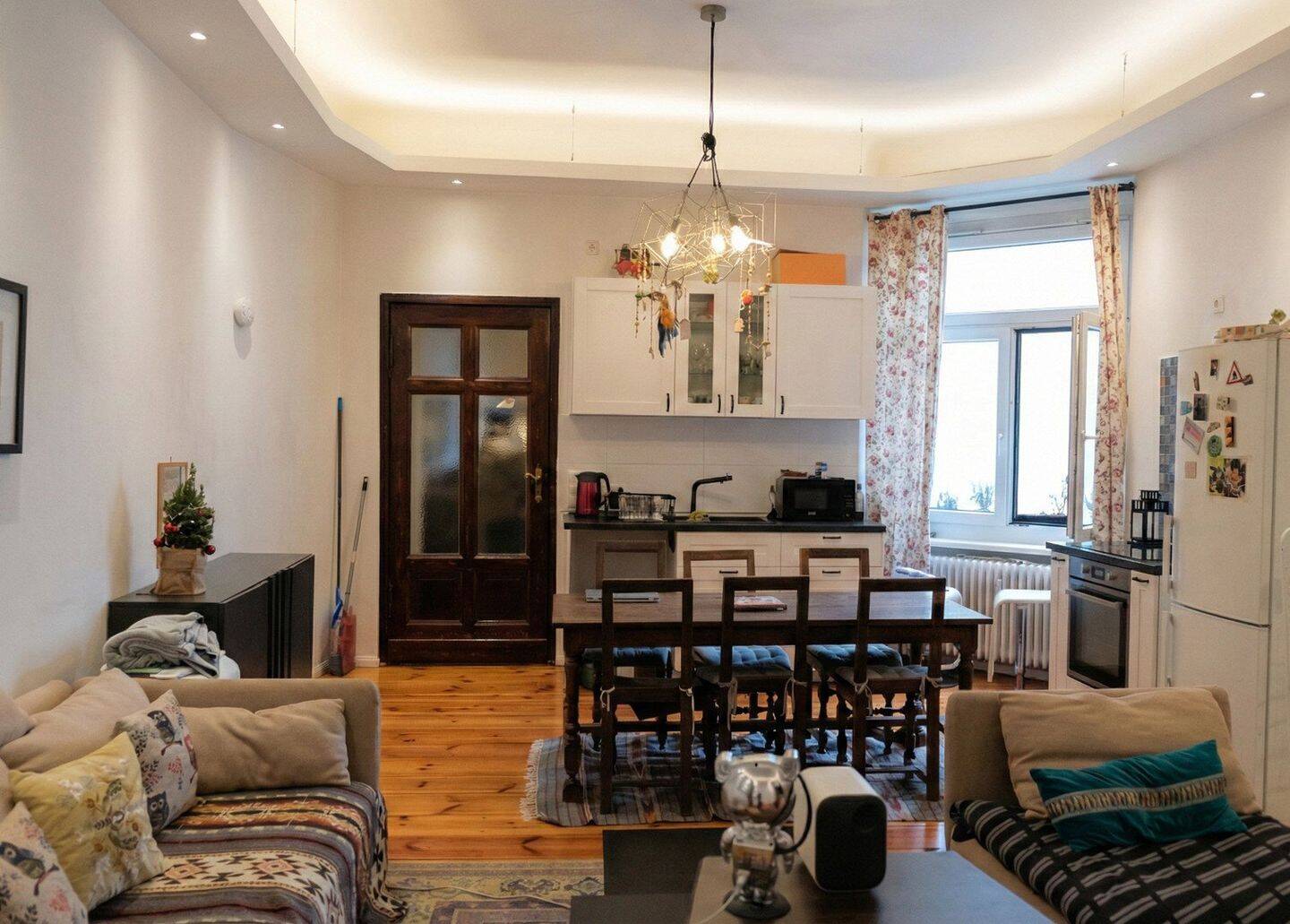 Bezugsfreie 3-Zimmer-Altbauwohnung mit Charme im 4. OG - saniert, mit Wohnküche – Berlin – Vorschaubild 4