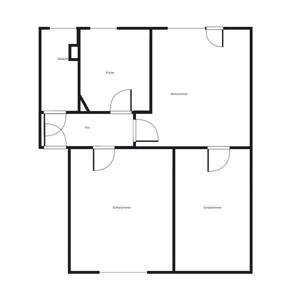 sanierte 3-Zi.-Wohnung mit Balkon in ruhiger Umgebung – 44793 Bochum – Vorschaubild 8