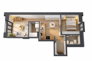 SCHÖNEBERG / KREUZBERG: BESTE LAGE: ERSTBEZUG im LUXUS Neubau: 3-Zimmer-DACHGESCHOSS-Whg + 2 Bäder – 10829 Berlin – Vorschaubild 6