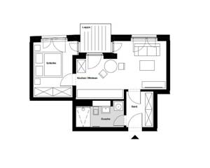 Moderne Etagenwohnung zur Miete mit Loggia in Dresden Neustadt - Wentzel Dr. – 1099 Dresden – Vorschaubild 3