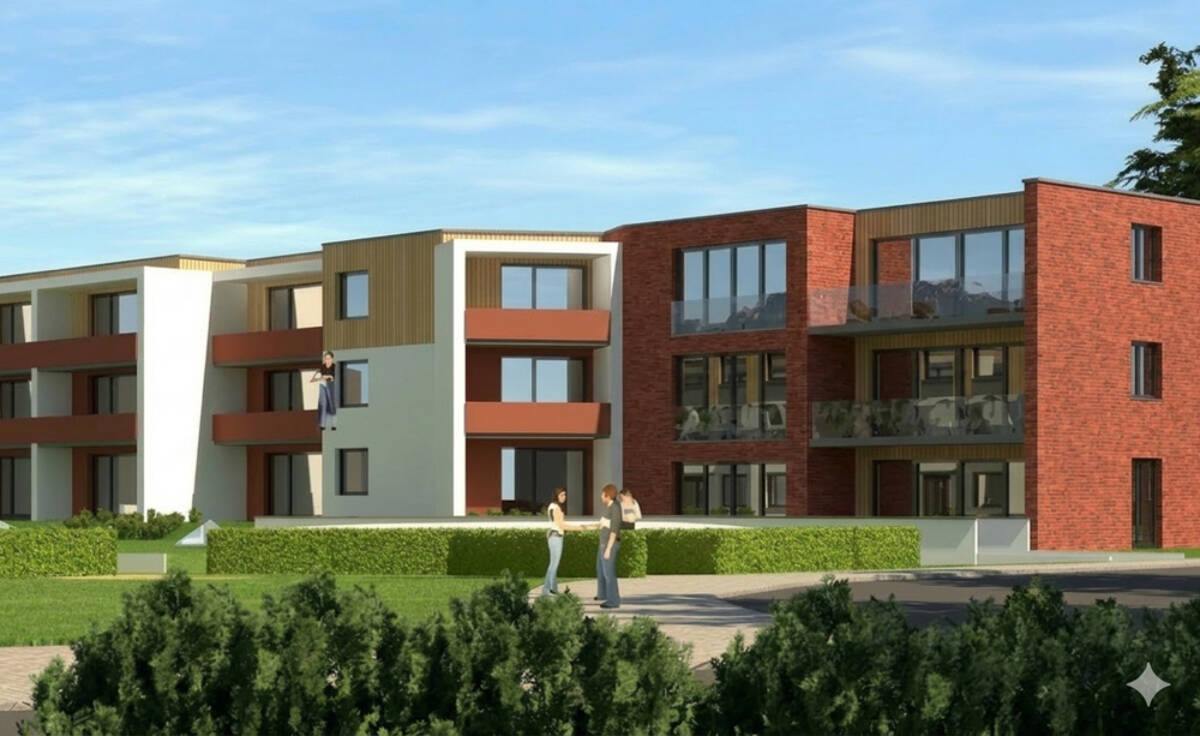 *** NEU - Hamburger Elbvororte - Hochwertige 3-Zi-Wohnung als Aufstockung eines Bestandsgebäudes *** – 22549 Hamburg – Bild 1 von 9