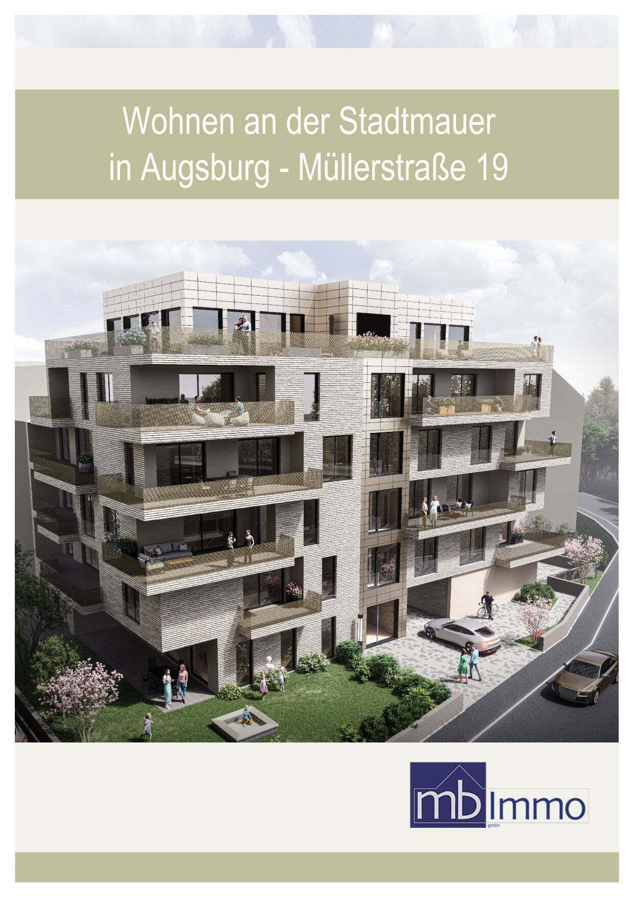 Exklusive City Luxuswohnungen Neubau Augsburg – Augsburg – Vorschaubild 3