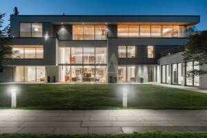 State of the Art Villa in eine der exklusiven Lage Berlin- mit privten Zugang,Lift,Pool