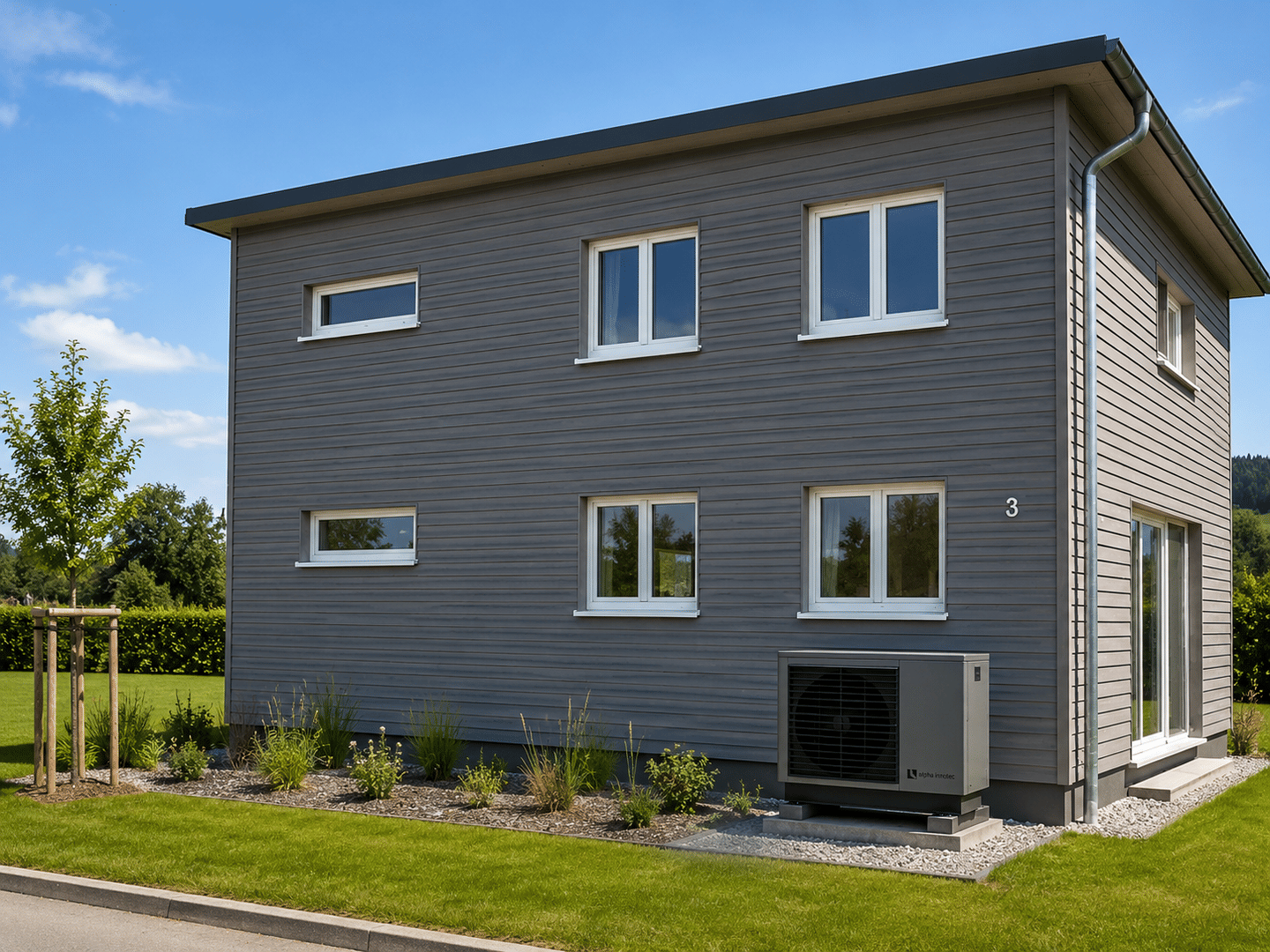 Frei ab sofort / NEUBAU - Erstbezug / Roth bei Prüm – Modernes Einfamilienhaus mit Carport und Garten – Roth bei Prüm – Bild 1 von 9