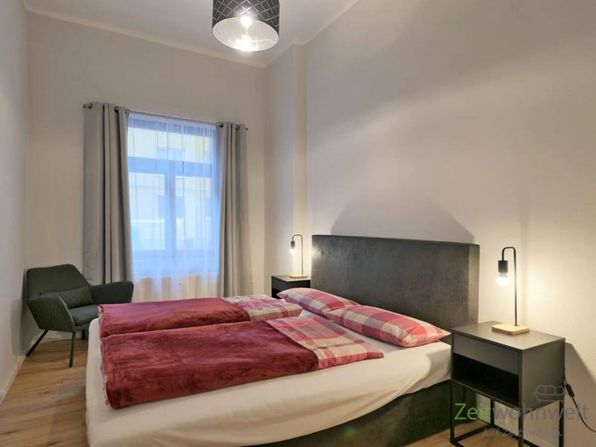 (EF1108_M) Dresden: Pieschen-Süd, neu möblierte 2-Zimmer-Wohnung im Hochparterre, Reinigungsservice inklusive – 1127 Dresden – Bild 1 von 7