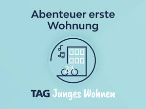 Kleine Single-Bude mit Balkon