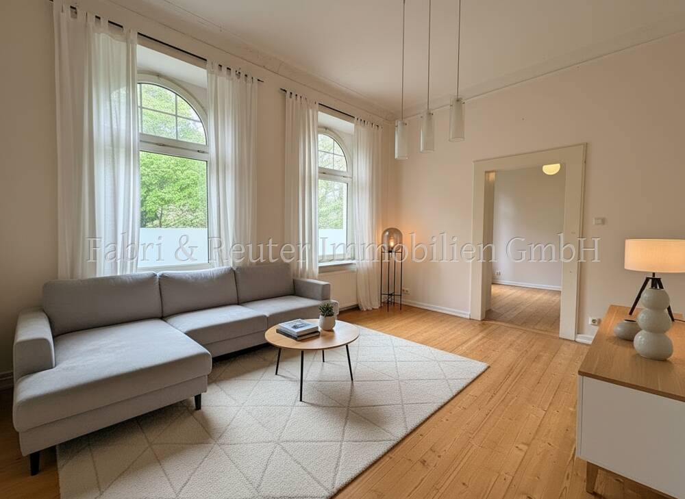 Charmante 3-Zimmer Altbauwohnung im EG von Krefeld nahe Helios-Klinik – Krefeld – Vorschaubild 4