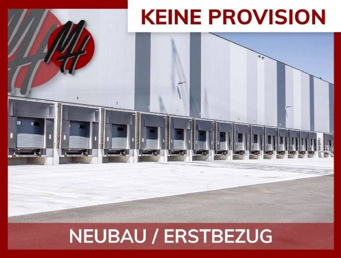 PROVISIONSFREI - LOGISTIK-NEUBAU - 40.000 m² / teilbar - viele Rampen - 12 m Höhe - JETZT INFORMIEREN