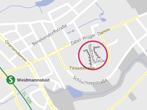 Wohnen in ruhiger Umgebung! Einkommensgrenzen bitte beachten! – 13469 Berlin – Vorschaubild 2