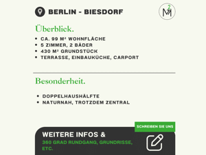 Biesdorf | Einfamilienhaus | Garten | Bezugsfrei ab 01.10.2026 – 12683 Berlin – Vorschaubild 2