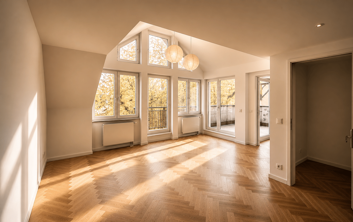 Erstbezug nach Sanierung - Exklusive Maisonettewohnung mit Dachterrasse