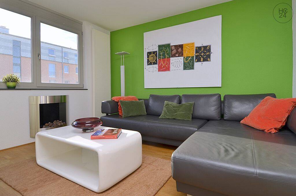 Schicke möblierte 5-Zimmer Maisonettewohnung mit Loggia in Mainz-Gonsenheim