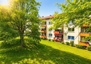 Mitten im Grünen - Ideal zonierte 3 Zimmer Wohnung im Regensburger Stadtosten