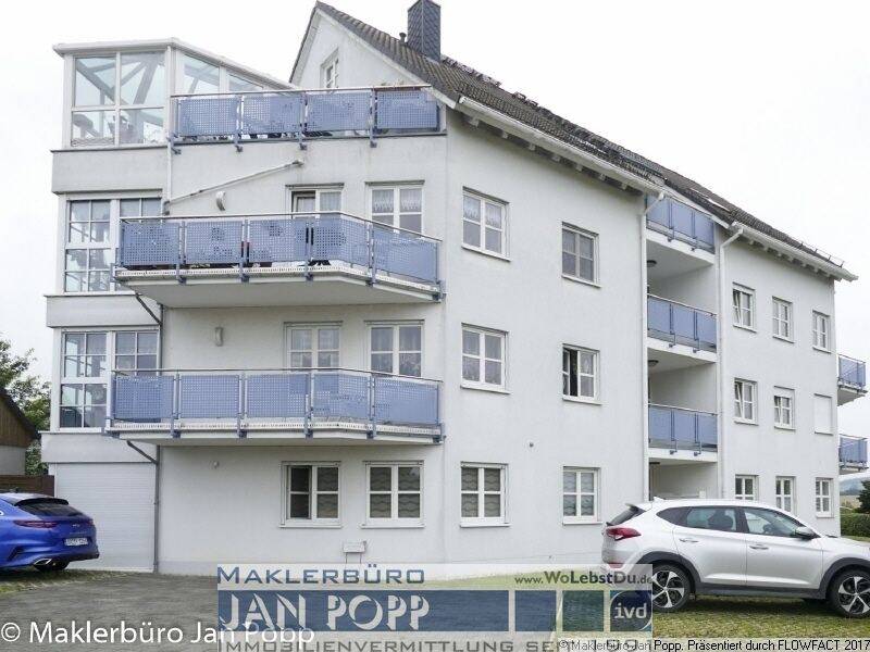 Vermietete 3-Zimmerwohnung mit 2 Balkonen und Garage!