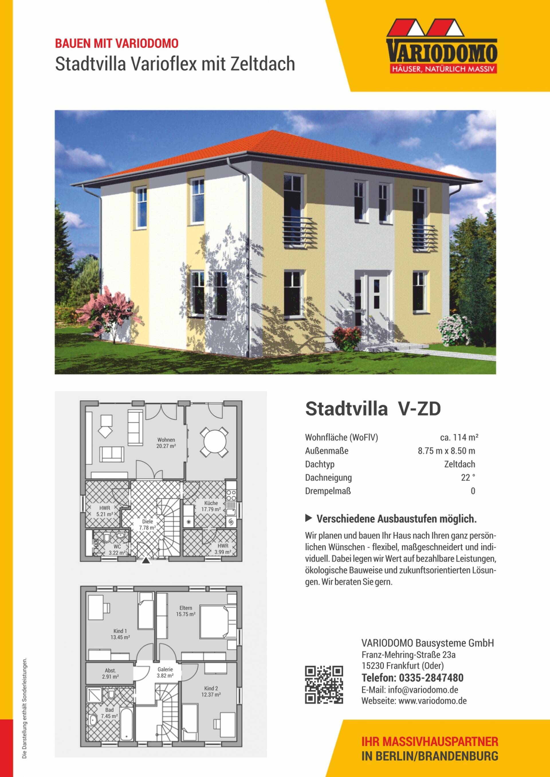 Haus in 15230 Frankfurt (Oder) mit 114 m² kaufen