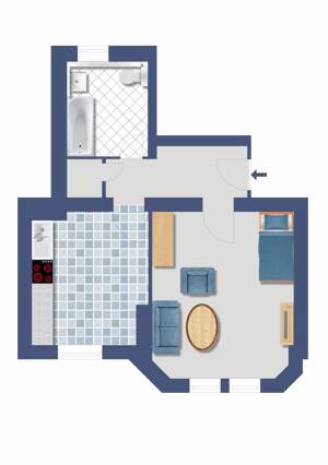 ACHTUNG SOMMERAKTION ! Renoviertes Appartement frei in Duisburg- Hüttenheim ! Provisionsfrei ! – Rosenbergstr. 2, 47259 Duisburg-Süd – Vorschaubild 2